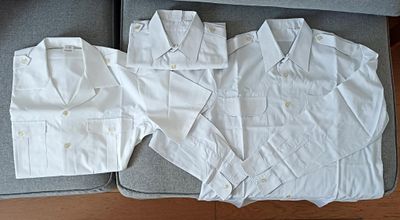 1 chemisette blanche manches courtes col ouvert T 41-42 très…