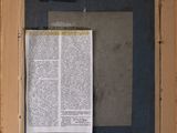 a picture of an open book in a window