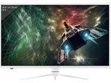 an image of a computer monitor with a picture of a space ship on the screen