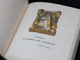an open book with a picture of a woman on it
