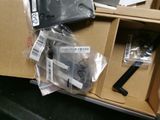 a box of assorted items sitting on a table