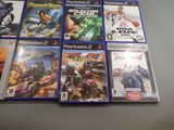 a lot of video games that are on the table
