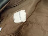a close up of a jacket with a label on it