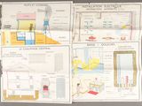 four diagrams of different types of electrical equipment in this picture