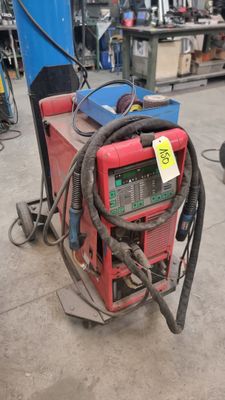 une soudeuse qui traîne dans le garage