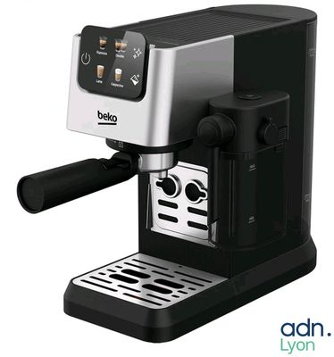 Machine à expresso Delonge avec distributeur de lait intégré