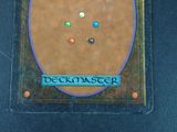 a picture of a deck master card with a picture on it