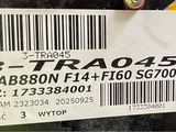 a label on the back of a car that says 3 traco455