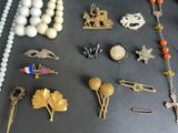 a lot of different items that are on the table