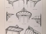 a book with a bunch of drawings of different types of furniture