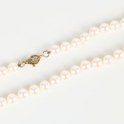 Collier chocker de perles de culture (diam. - Photo 1