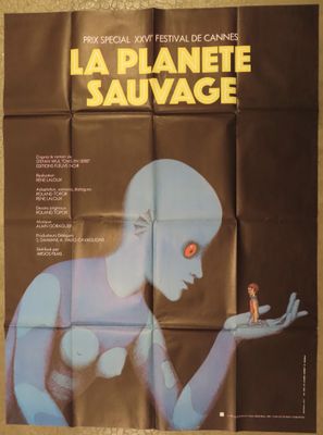 french movie poster for the film la planete sauvage