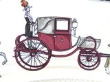 a picture of a picture of a horse drawn carriage