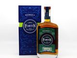 a bottle of fortin with a box on a white background
