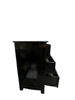 Commode en bois naturel mouluré à ressaut ouvrant par trois … (photo 5)