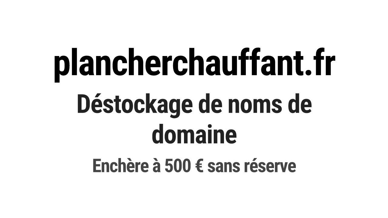 Destockage & Invendus