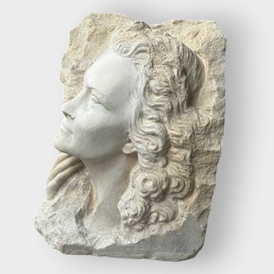 Aldo BARTELLETTI (1898-1976) Portrait de femme de profil - 1…