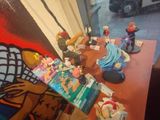 a table with a bunch of legos on top of it