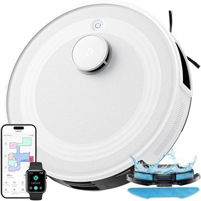 Lefant M2 Robot Aspirateur Laveur avec Cartographie, Aspirat…