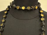 a close up of a necklace on a mannequin mannequin mannequin mannequin mannequin mannequin mannequin mannequin