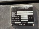 a sign on the side of a machine that says volvo construction equipment equipment