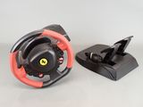 ferrari steering wheel with pedals and charging dock for the xbox