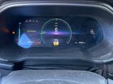 a car dashboard with a digital display on it
