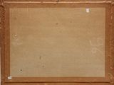 an image of a picture of a painting on a wooden frame