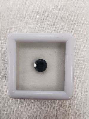 SAPHIR greenish blue Niger rond 6 1,34ct