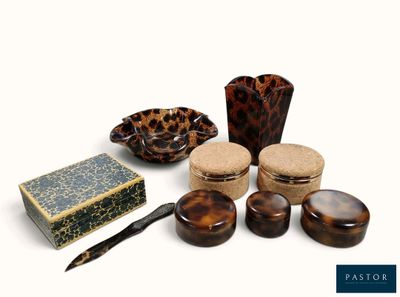 a lot of items that are sitting on a white surface