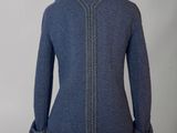 the back view of a blue jacket on a mannequin mannequin mannequin mannequin mannequin mannequin mannequin manne