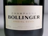 a bottle of champagne that is sitting on a table
