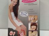 packaging of a woman in a white dress sitting on a white table