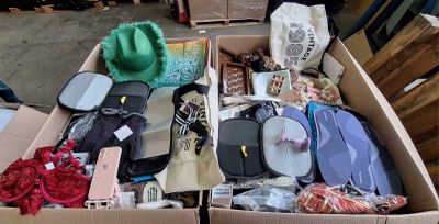 117 / 1 palette de 199 kg de mix (semelles, lingerie f… - Photo 1