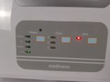 a close up of a machine with buttons on it
