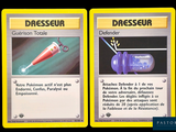 two cards that have different types of toothbrushes on them