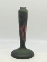 MULLER Frères à LUNEVILLE. Pied de lampe en verre multicouch…