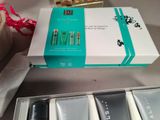 four different items in the box on the table