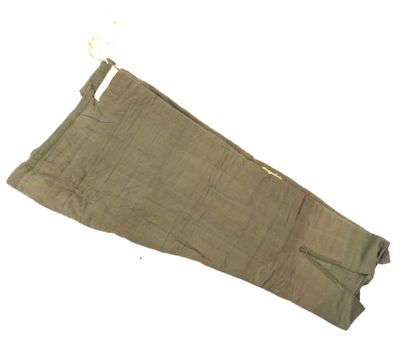 Sous pantalon "grand froid", surpiqué au carré, reste de tam…