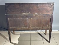 Bureau de pente en noyer à décor marqueté d'une étoile, ouvr… (photo 4)