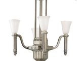 a close up of a light fixture on a white background