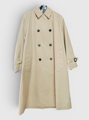 the long kensington heritage trench coat in honey - women | burbery