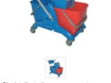 cart with mop and buckets for sale in france