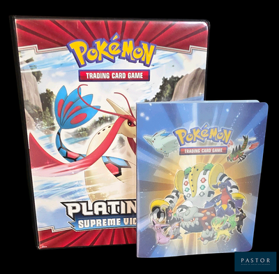 une boîte de cartes à collectionner Pokémon à côté d'une autre boîte de cartes à collectionner Pokémon