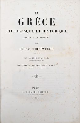 un vieux livre avec un titre en noir et blanc