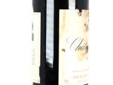 a bottle of wine that has a label on it