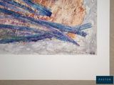a picture of a painting of a fish on a piece of paper