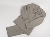 an image of a suit and pants on a white surface