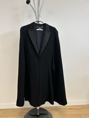 (*) GIVENCHY, cape noire élégante style blazer, Made in Ital…
