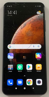 Redmi Note 10 5G, 64Go, écran fissuré mais fonctionnel